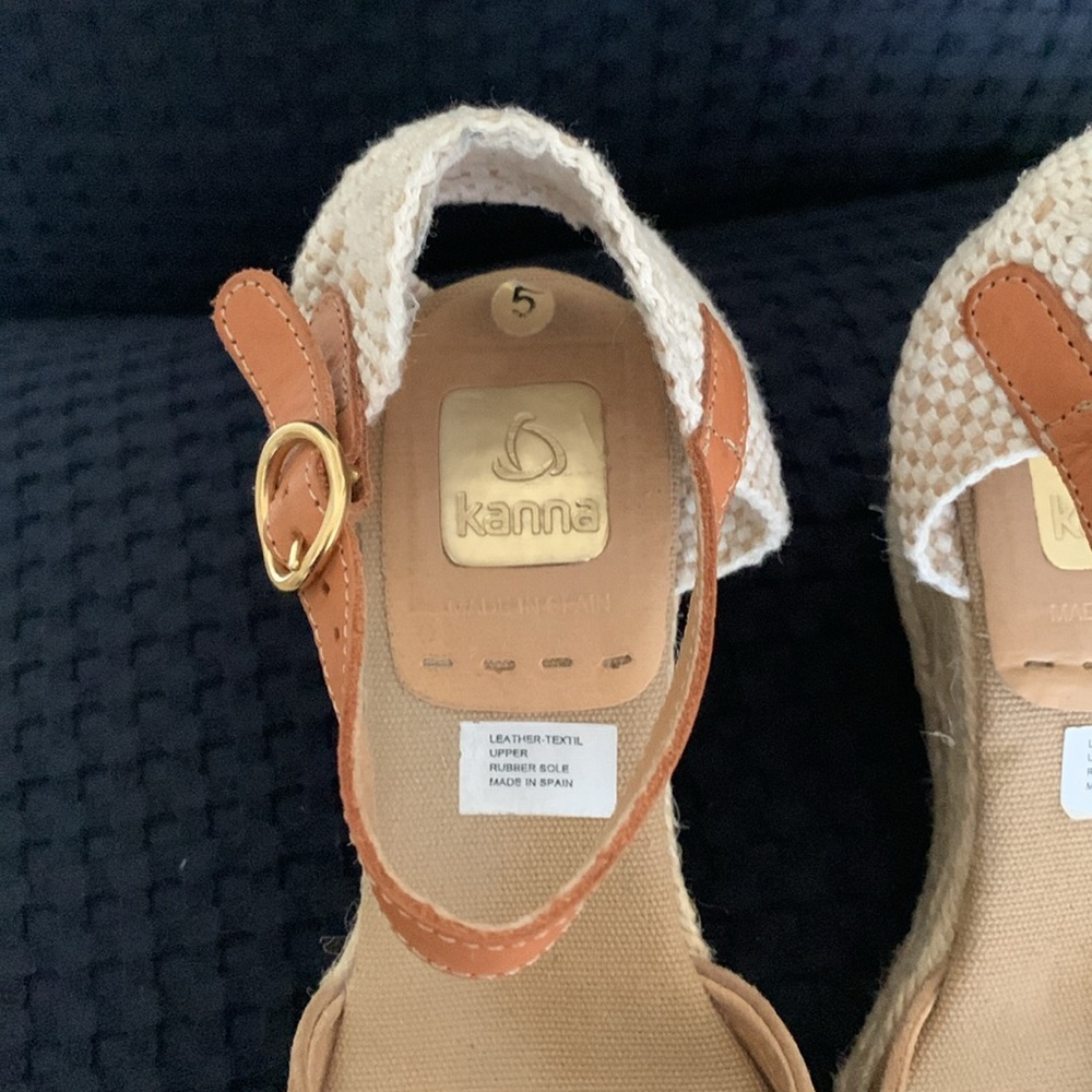 Kana Suede Wedges - Picture 2 of 8